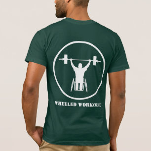 Radtraining - Weißes Logo - Grün - T - Shirt