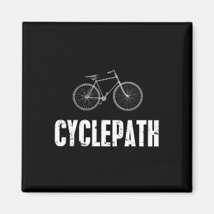 Radweg Lustiges Radfahren Mountainbike-Fahren Radf Magnet