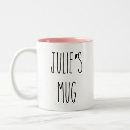RAE DUNN Inspiriert Individuelle Name Kaffee Tasse