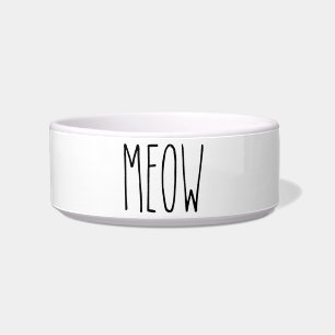 RAE DUNN Inspiriert Meow Pet Food Bowl Napf