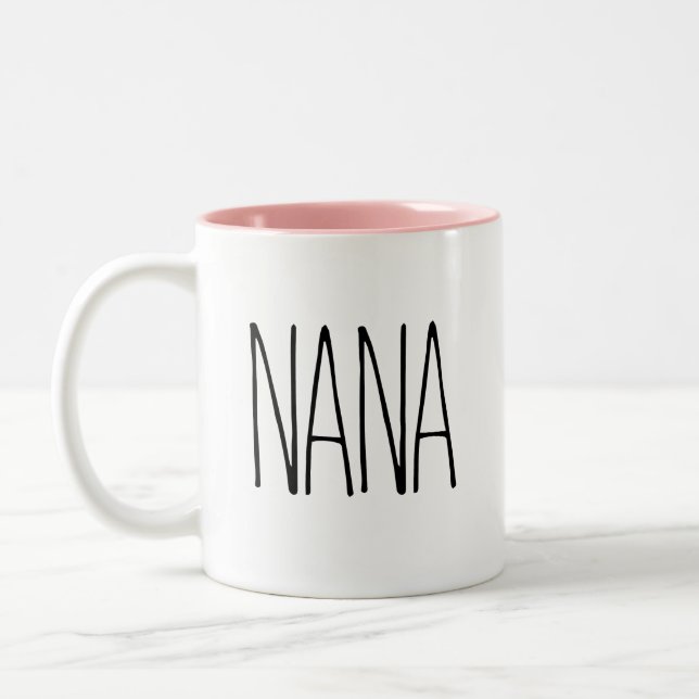 RAE DUNN Inspirierte Nana Kaffeetasse (Links)