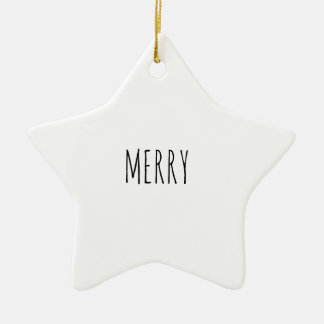 Rae Dunn inspirierte Verzierung Keramikornament