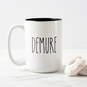RAE DUNN Inspirierter zurückhaltender Farmhouse-St Zweifarbige Tasse