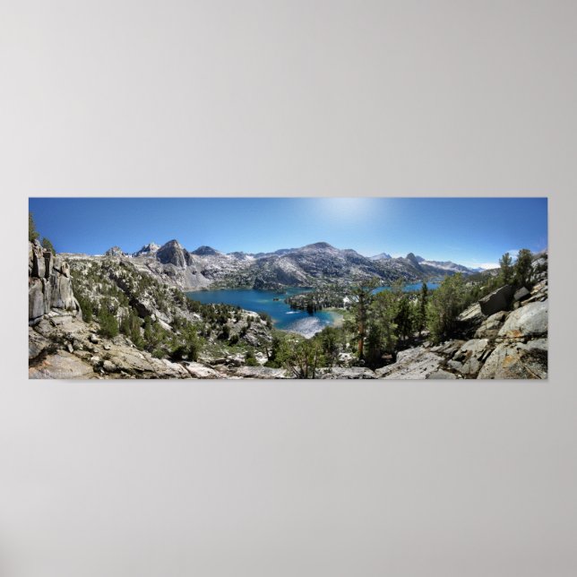 Rae Lakes - John Muir Trail - Kings Canyon Poster (Vorne)