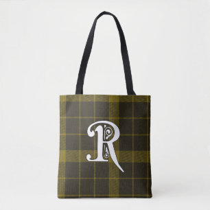 Raeburn Clan Tartan Monogram