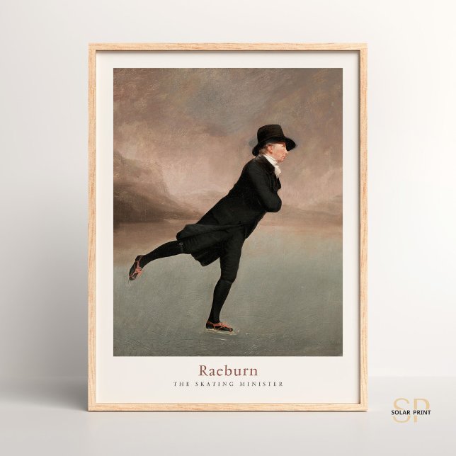 Raeburn Vintag Art Print Skaten Minister Poster (Von Creator hochgeladen)