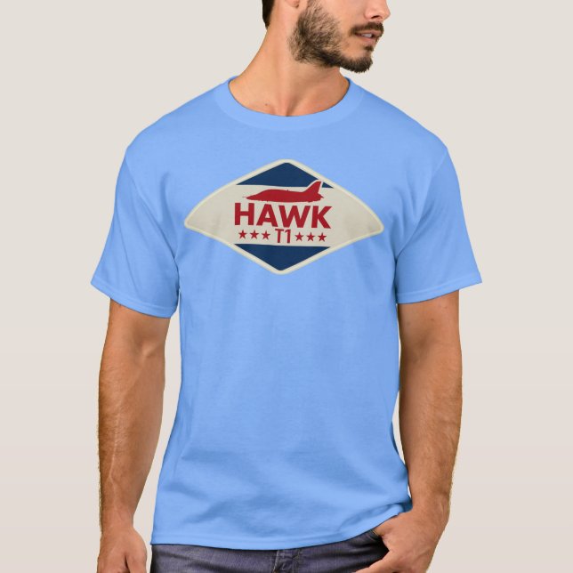 RAF Hawk1 einzigartig T-Shirt (Vorderseite)