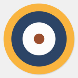RAF Typ A.1 Roundel. Runder Aufkleber