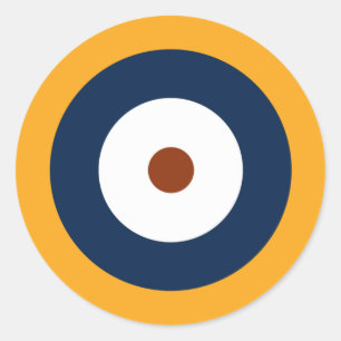 RAF Typ A.1 Roundel. Runder Aufkleber