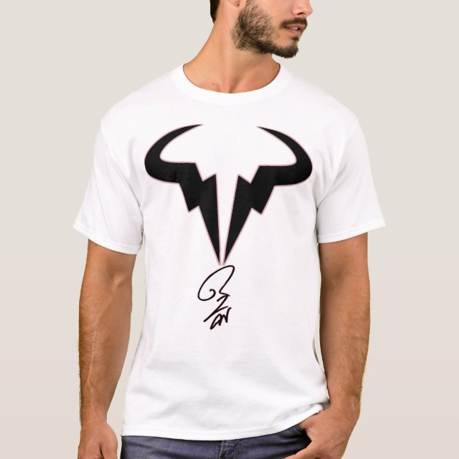 Rafael Nadal Logo-Signatur T-Shirt (Vorderseite)