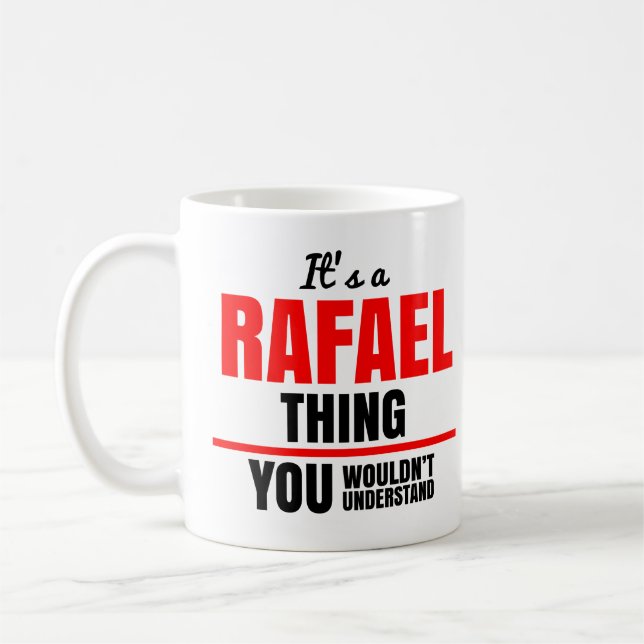 Rafael-Sache, die man nicht verstehen würde Kaffeetasse (Links)