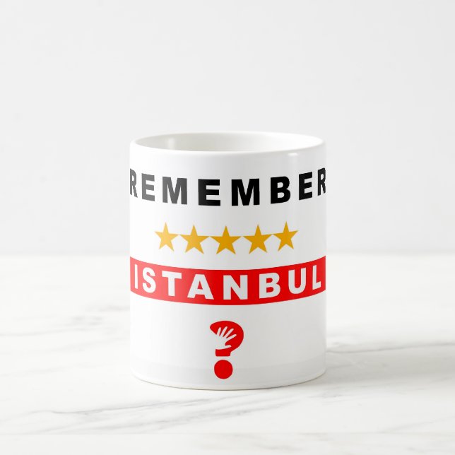 Rafalution - erinnern Sie sich an Istanbul-Tasse Tasse (Mittel)