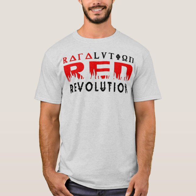 Rafalution - rotes Revo T-Shirt (Vorderseite)