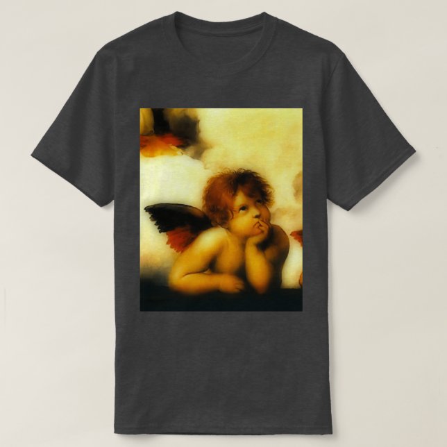 Raffaello Sanzio da Urbino quot T-Shirt (Design vorne)