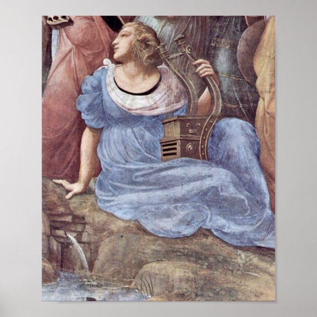 Raffaello Sanzio da Urbino - Terpsichore Poster (Vorne)