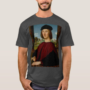 Raffaello Sanzio - Porträt eines jungen Mannes in  T-Shirt