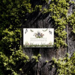 Raffelschein für das verzauberte Waldland Begleitkarte