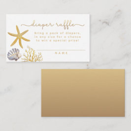 Raffelschein für Wasserfarben Begleitkarte