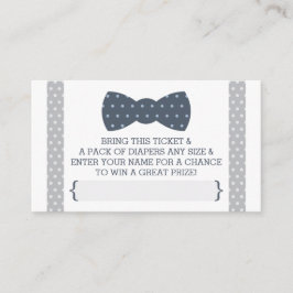 Raffelscheine, Navy Blue, Grau Begleitkarte