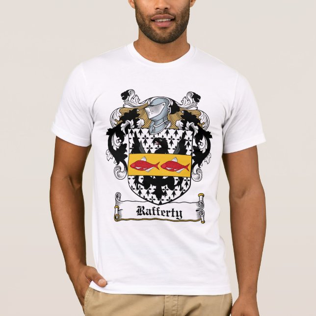 Rafferty Familienwappen T-Shirt (Vorderseite)