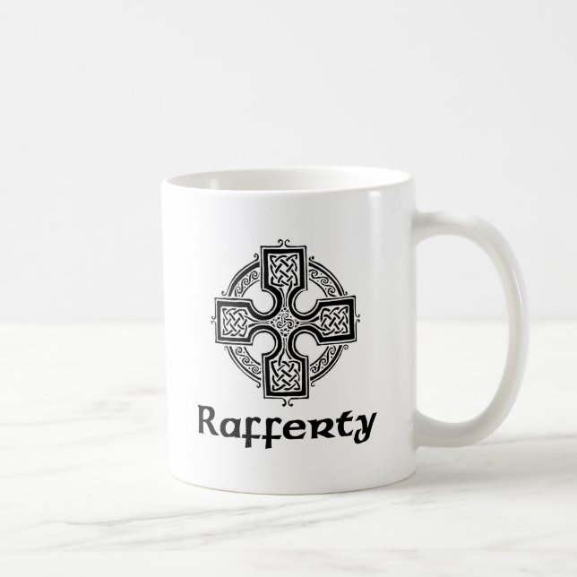 Rafferty keltisches Kreuz Tasse (Rechts)