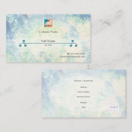 Raffinierte Visitenkarte mit QR - Cambrian Cool