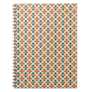 Raffinierter Mid-Century Modern Atomic Starburst Notizblock