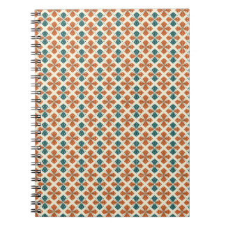 Raffinierter Mid-Century Modern Atomic Starburst Notizblock