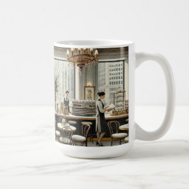 Raffiniertes Café in San Francisco Kaffeetasse