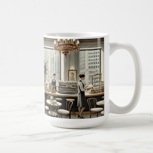 Raffiniertes Café in San Francisco Kaffeetasse (Rechts)