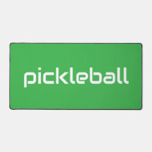Raffiniertes, modernes weißes PICKLEBALL auf hellg