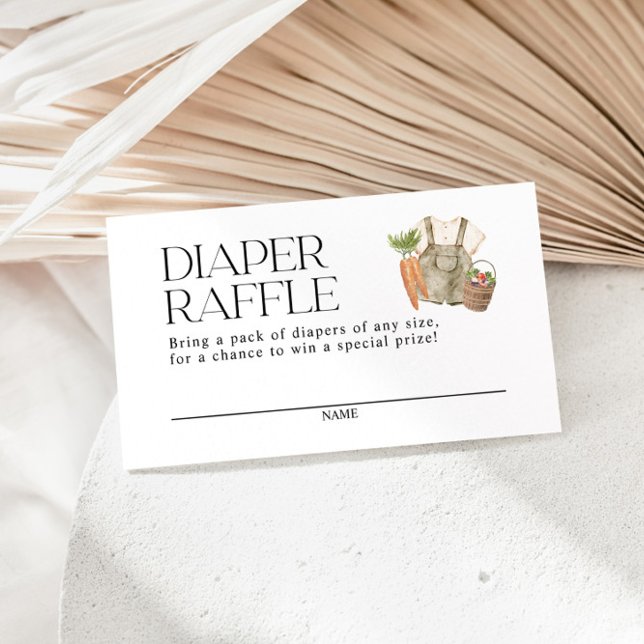 Raffle für lokale Bauern Begleitkarte (Von Creator hochgeladen)