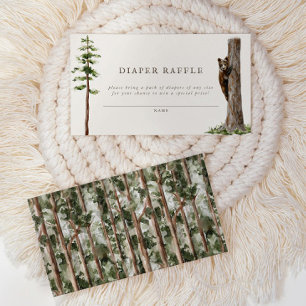 Raffle Game (Kleiner Bär, Wildwald) Begleitkarte