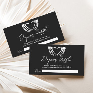 Raffle Ticket für das kleine Boo-Baby-Duschdiplom Begleitkarte