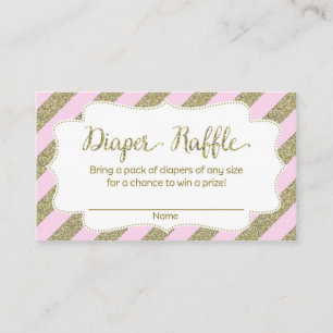Raffle-Ticket für das Raffle-Turnier "Rosa und Gol Begleitkarte