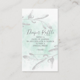 Raffle Ticket für das Windschutzscheibe Green Wate Begleitkarte