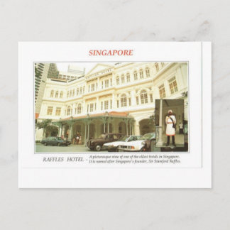 Raffles Hotel Singapore Postkarte