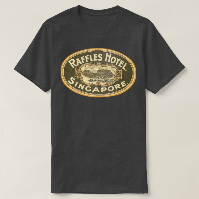 Raffles Hotel Singapore T-Shirt (Design vorne)