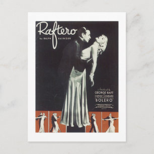 RAfro Vintag Songbook Cover Postkarte