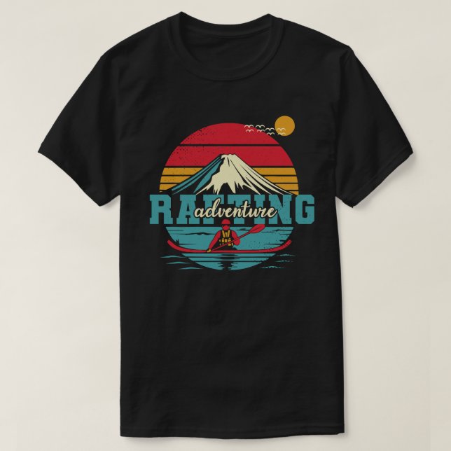 Rafting-Abenteuer T-Shirt (Design vorne)