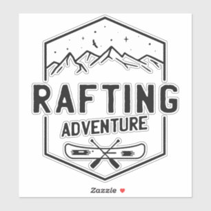Rafting Adventure Sticker