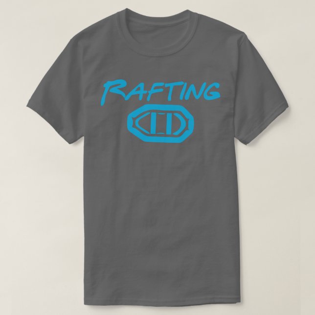 Rafting Boat Whitewater Rafter Raft T-Shirt (Design vorne)