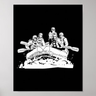 Rafting - Bootfahren mit Weißwasser Poster