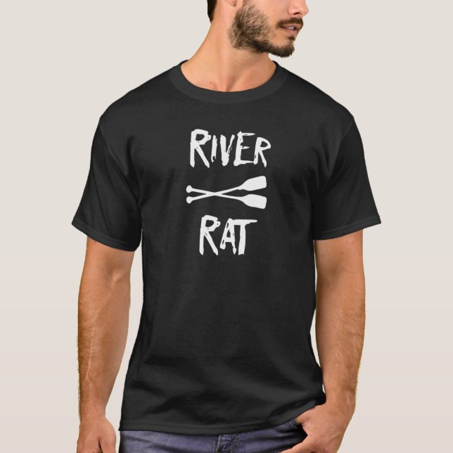 Rafting Camping Kayaking Canoeing T-Shirt (Vorderseite)
