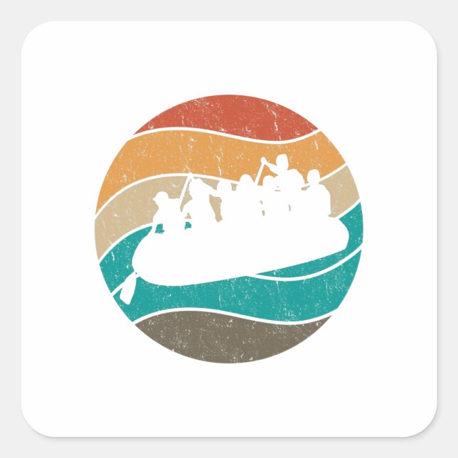 Rafting Sticker River Rafting Sticker (Vorderseite)