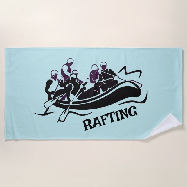 Rafting Strandtuch (Vorderseite)
