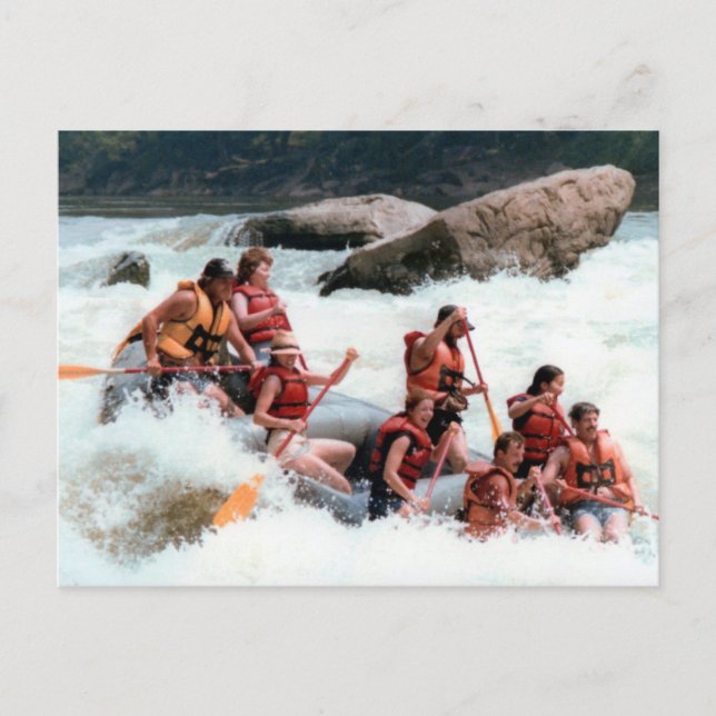Rafting the Youghgieny Postcard Postkarte (Vorderseite)