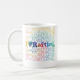 Rafting Tie Dye Cool Vintage Inspiriert Kaffeetasse
