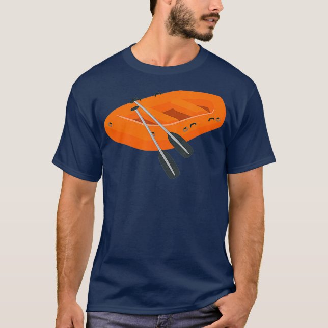 Rafting und Paddles T-Shirt (Vorderseite)