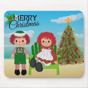 Rag Doll Christmas Mouse Pad Mousepad